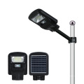 Lampadaire solaire AIO 100W 200W avec caméra CCTV Lampadaire LED